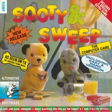 Sooty & Sweep box cover front